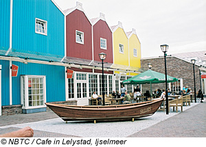 Cafe in Lelystad, Niederlande